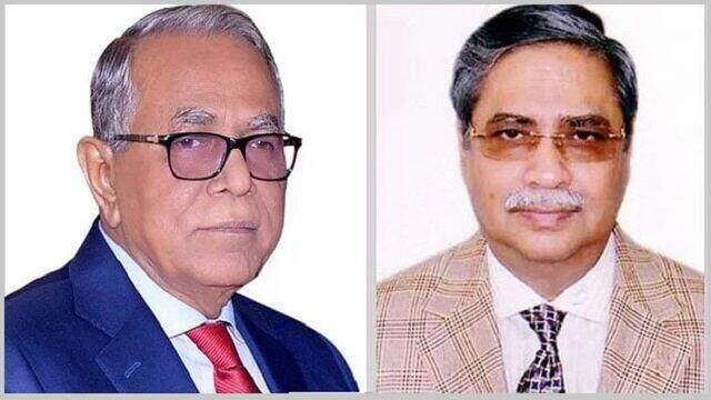 নতুন রাষ্ট্রপতি সাহাবুদ্দিনকে অভিনন্দন আবদুল হামিদের