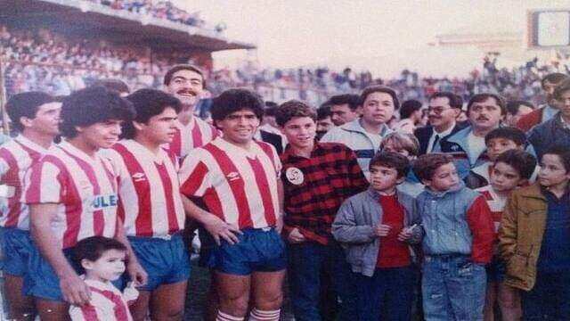 এক দলে তিন ম্যারাডোনার সেই ম্যাচ