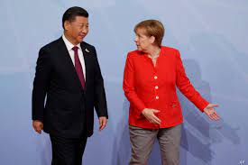 চীন ইইউ সম্পর্ক চ্যালেঞ্জের মুখে, ম্যার্কেলকে বললেন চিন পিং