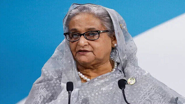 নীরবতা ভেঙে ক্ষমতাচ্যুত করার জন্য যুক্তরাষ্ট্রকে দায়ী করলেন শেখ হাসিনা